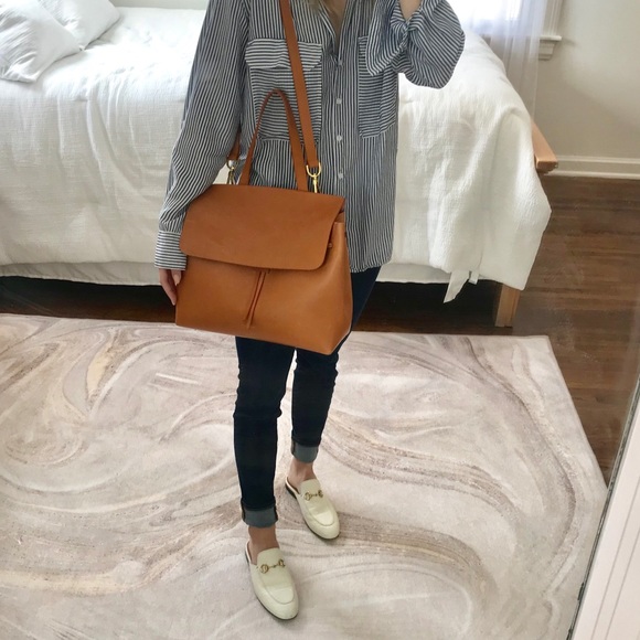 Mansur Gavriel Handbags - Mansur Gaveiel Lady Bag in “Cammello”